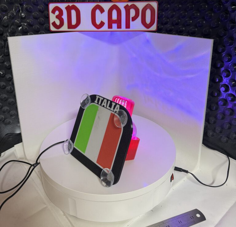 Poppy Halter Italien Design - Passend für LED & Flacon - Kein Kleben nötig - Must-Have für Trucker & Italien-Fans – Bild 5